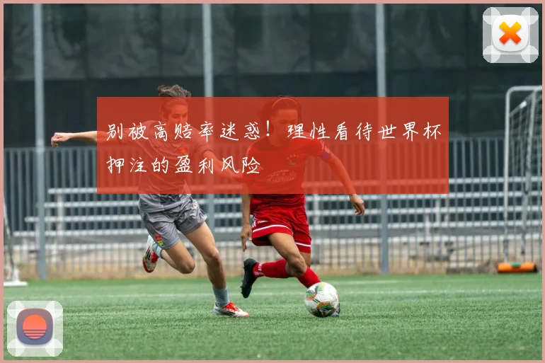 别被高赔率迷惑！理性看待世界杯押注的盈利风险