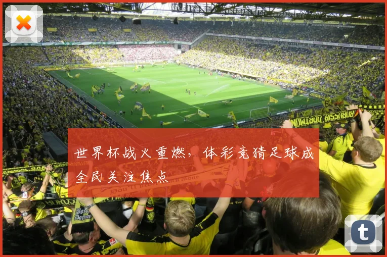 世界杯战火重燃，体彩竞猜足球成全民关注焦点